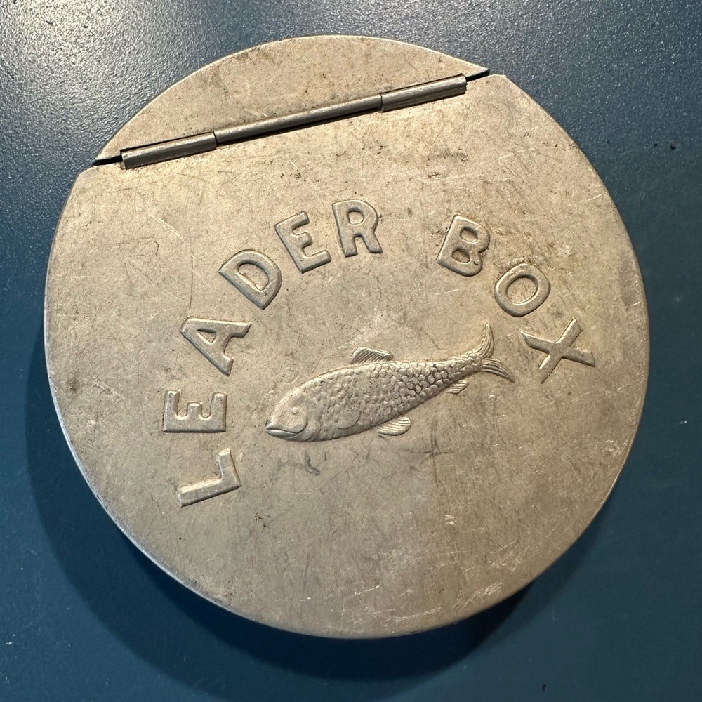 Vintage Aluminum Leader Box